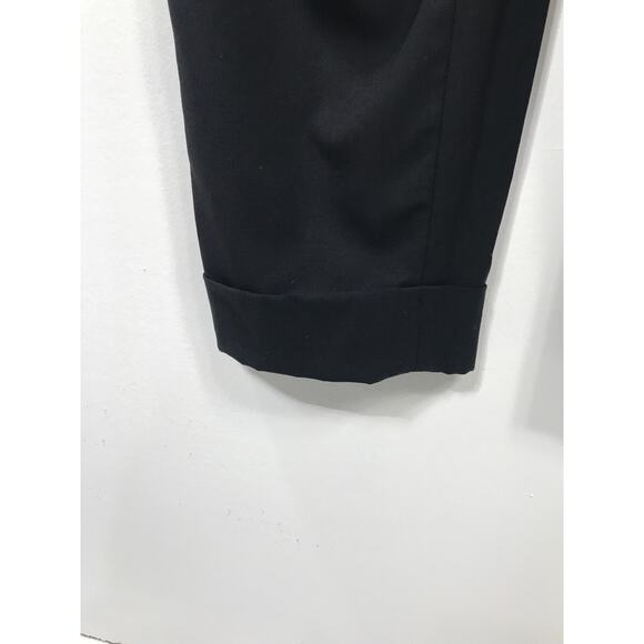 New Alice + Olivia Lace Bodice Jumpsuit Sleeveless Lace Overlay Wool 6 Holiday - Picture 11 of 16